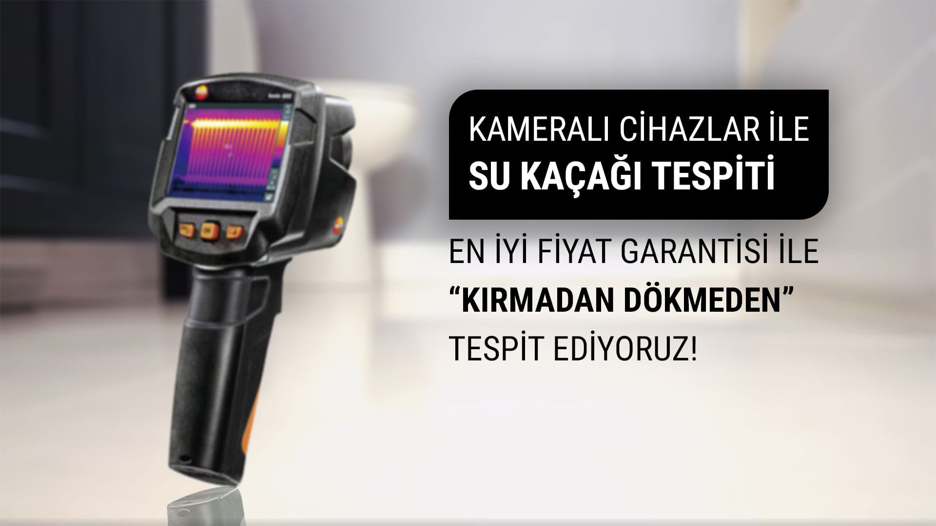 Elmadağ Su Kaçağı Tespiti
